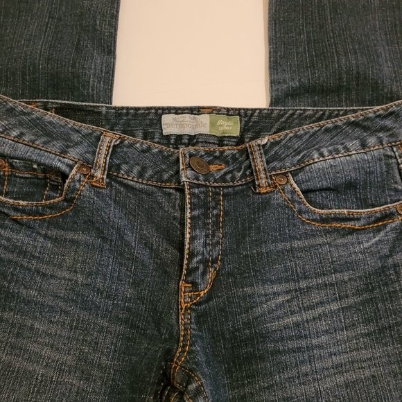 AEROPOSTALE BAYLA SKINNY JEANS - DARK WASH | AERO JEANS - Picture 3 of 9